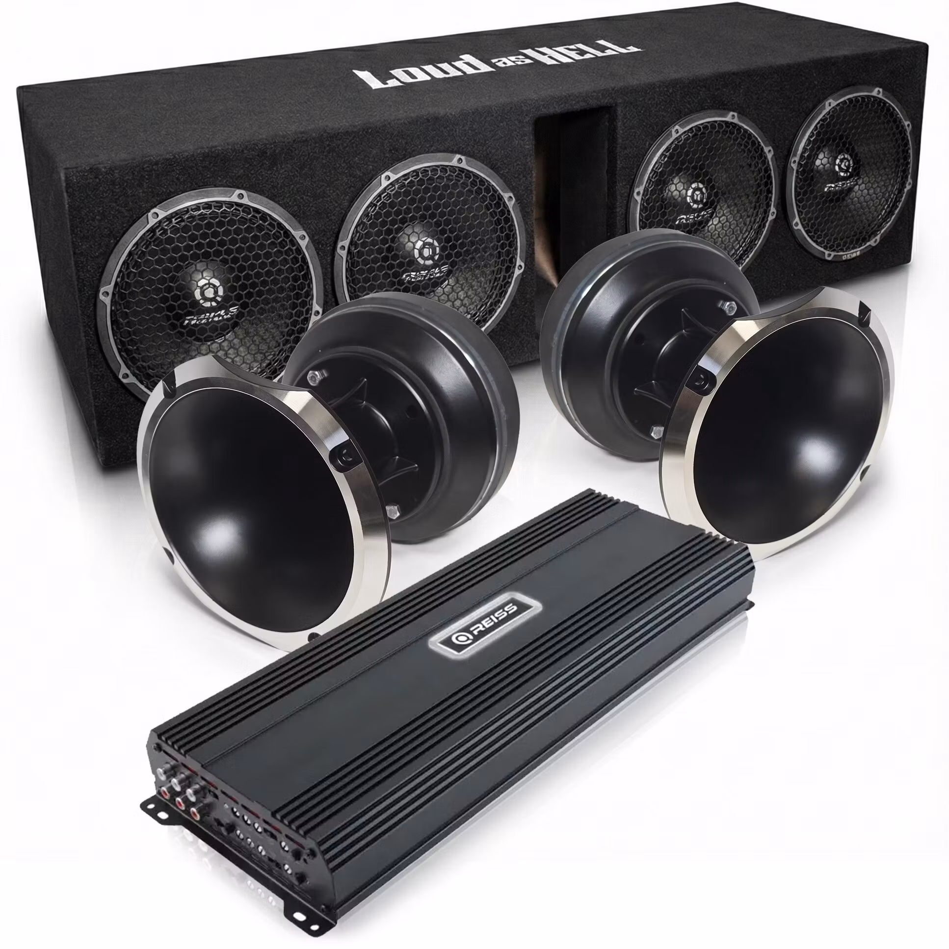 Reiss 4x8" Loud as Hell planka Slot Ampkit