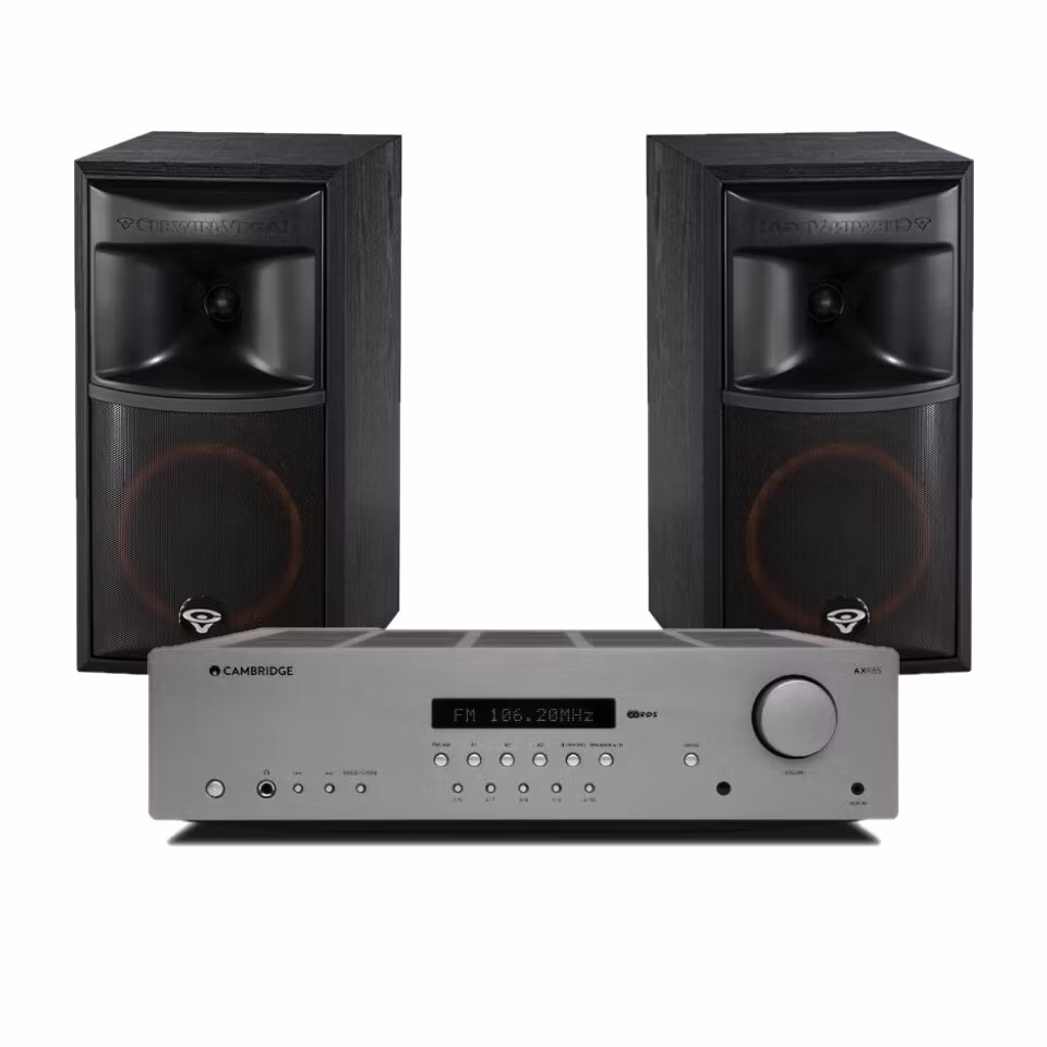 Cerwin-Vega XLS-6 & Cambridge Audio AXR85