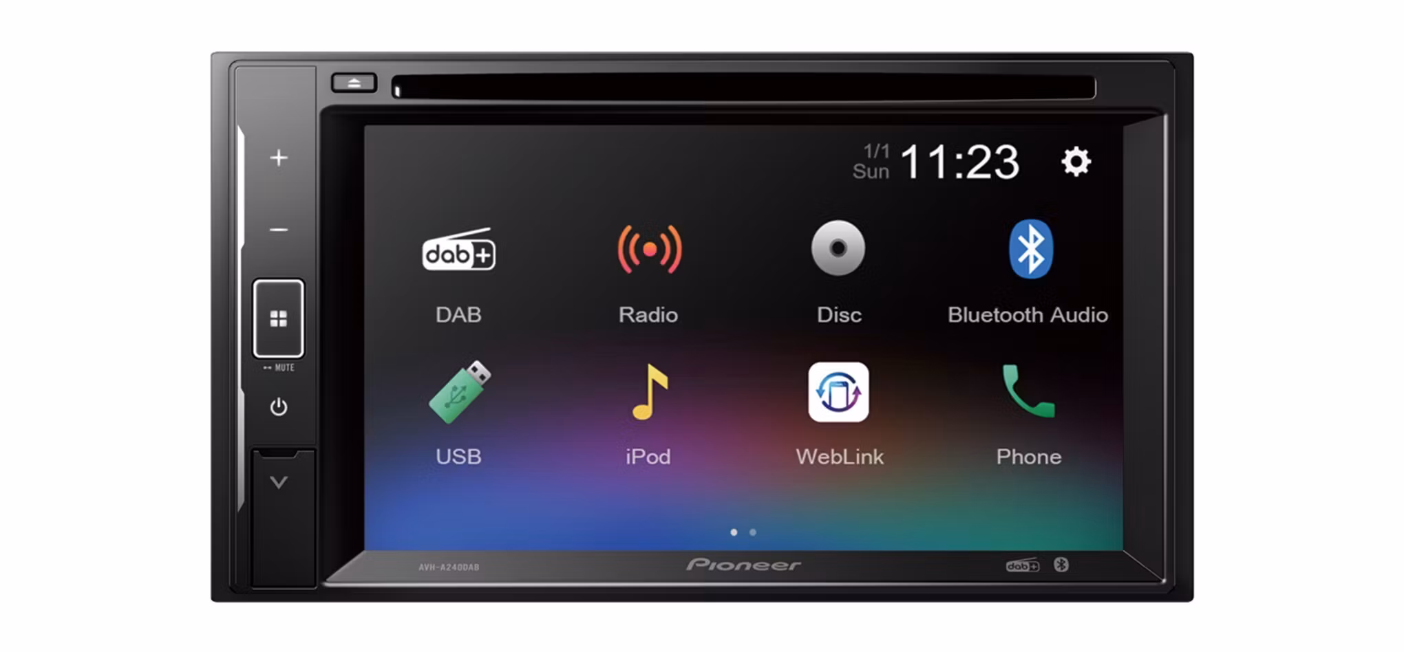 Pioneer AVH-A240BT