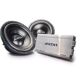 Avatar bas + slutstegspaket 1000W