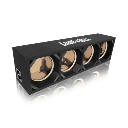 Loud as Hell 4x8" Kickplanka Svart