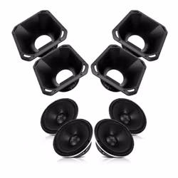 4x Apocalypse AP-M67AC med 6.5" horn