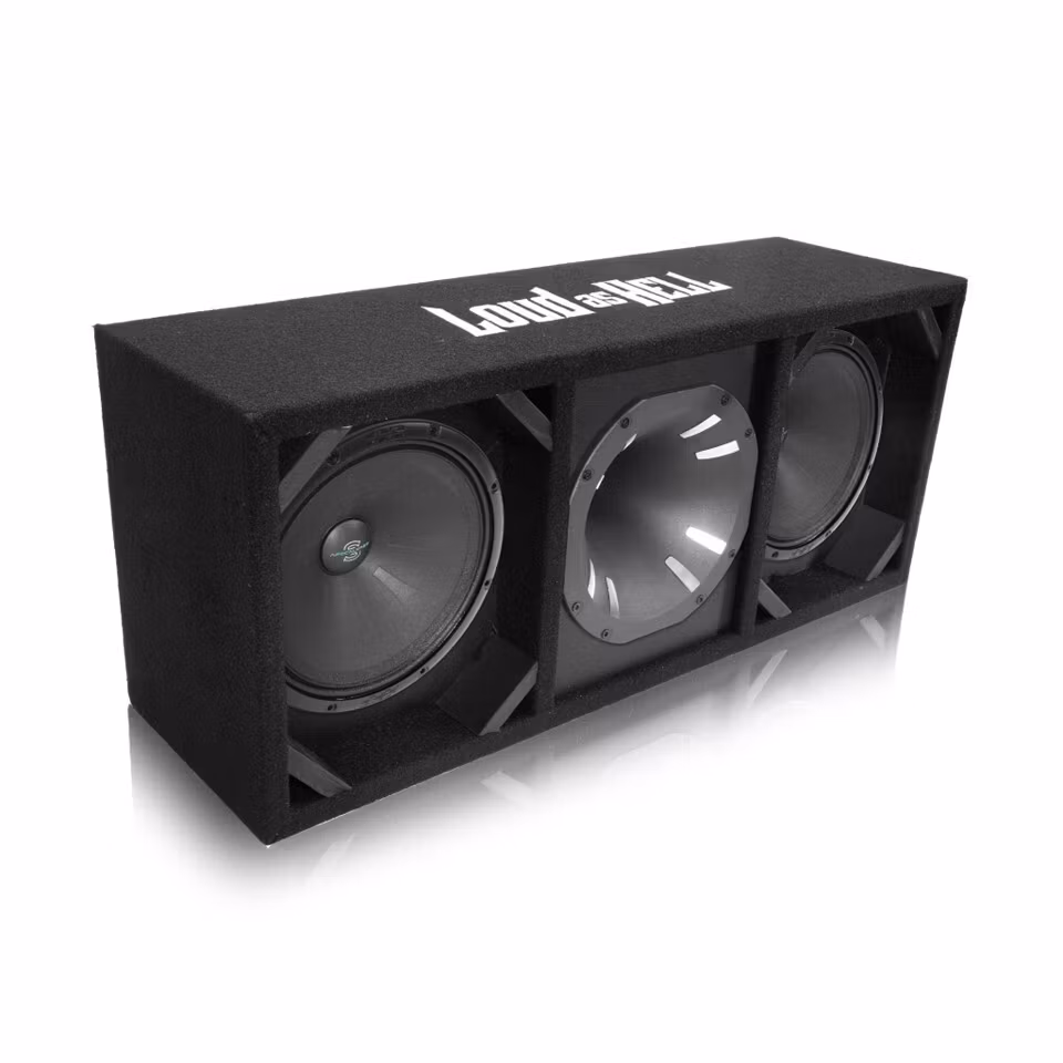 2x8" AP-M80SQL Pro låda med Inferno Horn