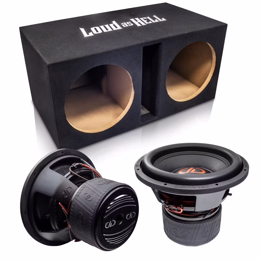 DD Audio 815f-D1 2x15" LOUD AS HELL låda
