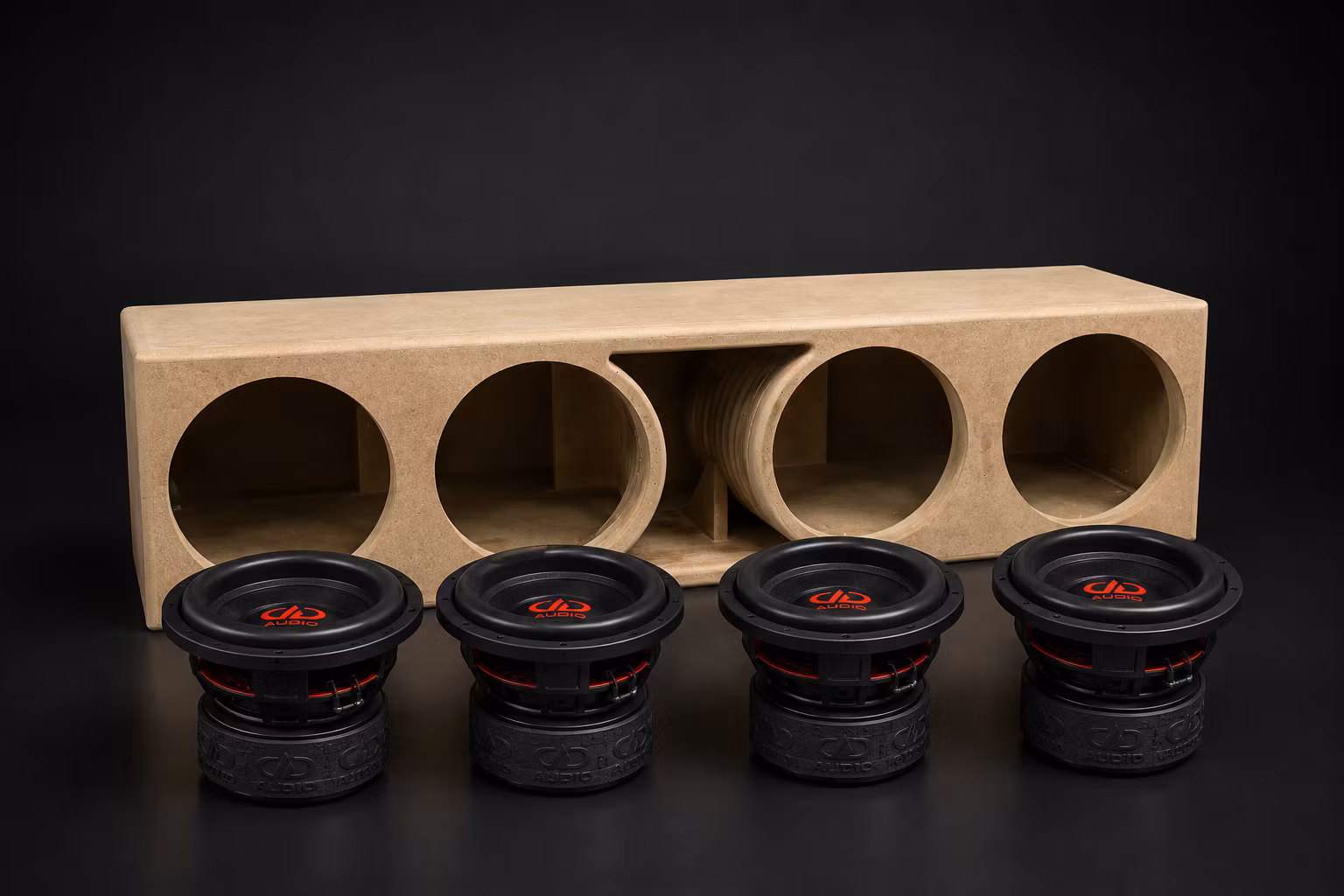 DD Audio 608F Cheva 4x8" baslåda