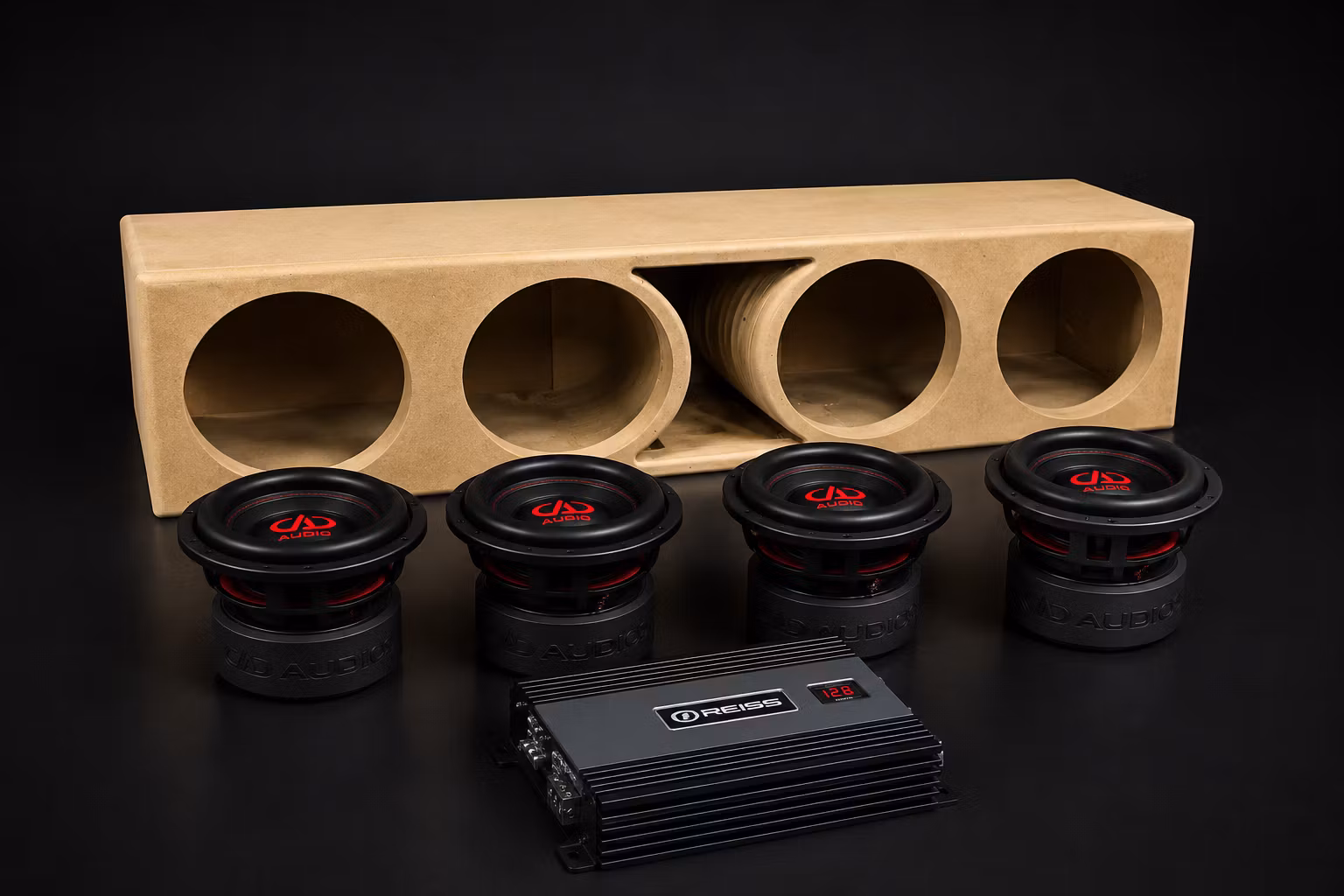 Cheva Låda DD Audio 608F D2