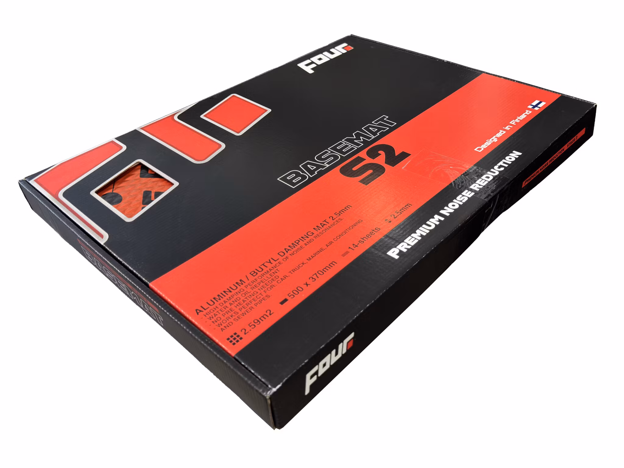 FOUR S2-BaseMat 2,5 MM 500*370