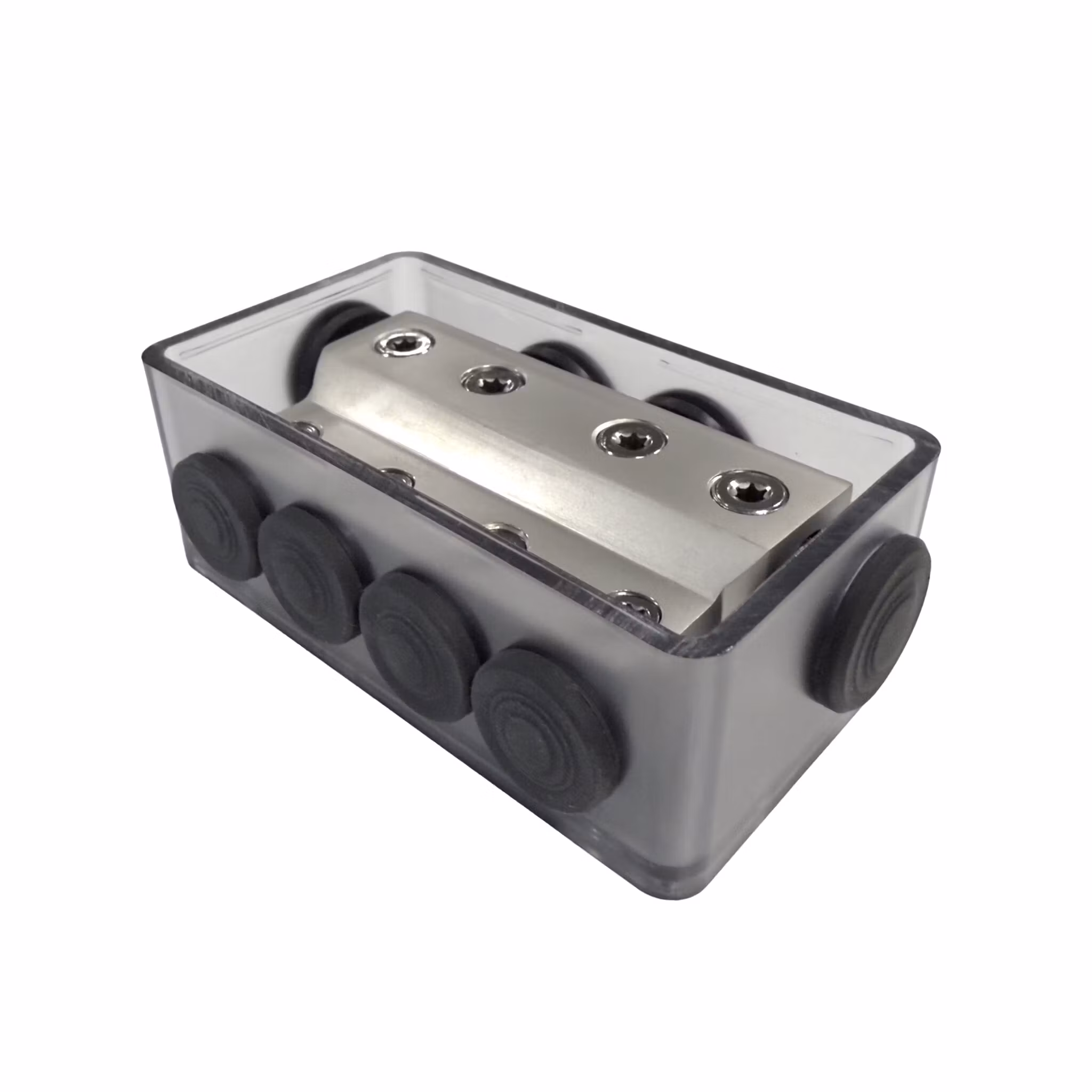 FOUR 	4-600440 STAGE 2 DISTRIBUTION BLOCK, 4X50MM2 TO 4X25MM2