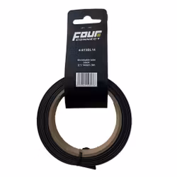 FOUR Connect 4-ST3BL14 shrink tube,  2:1 musta 14 mm 3m