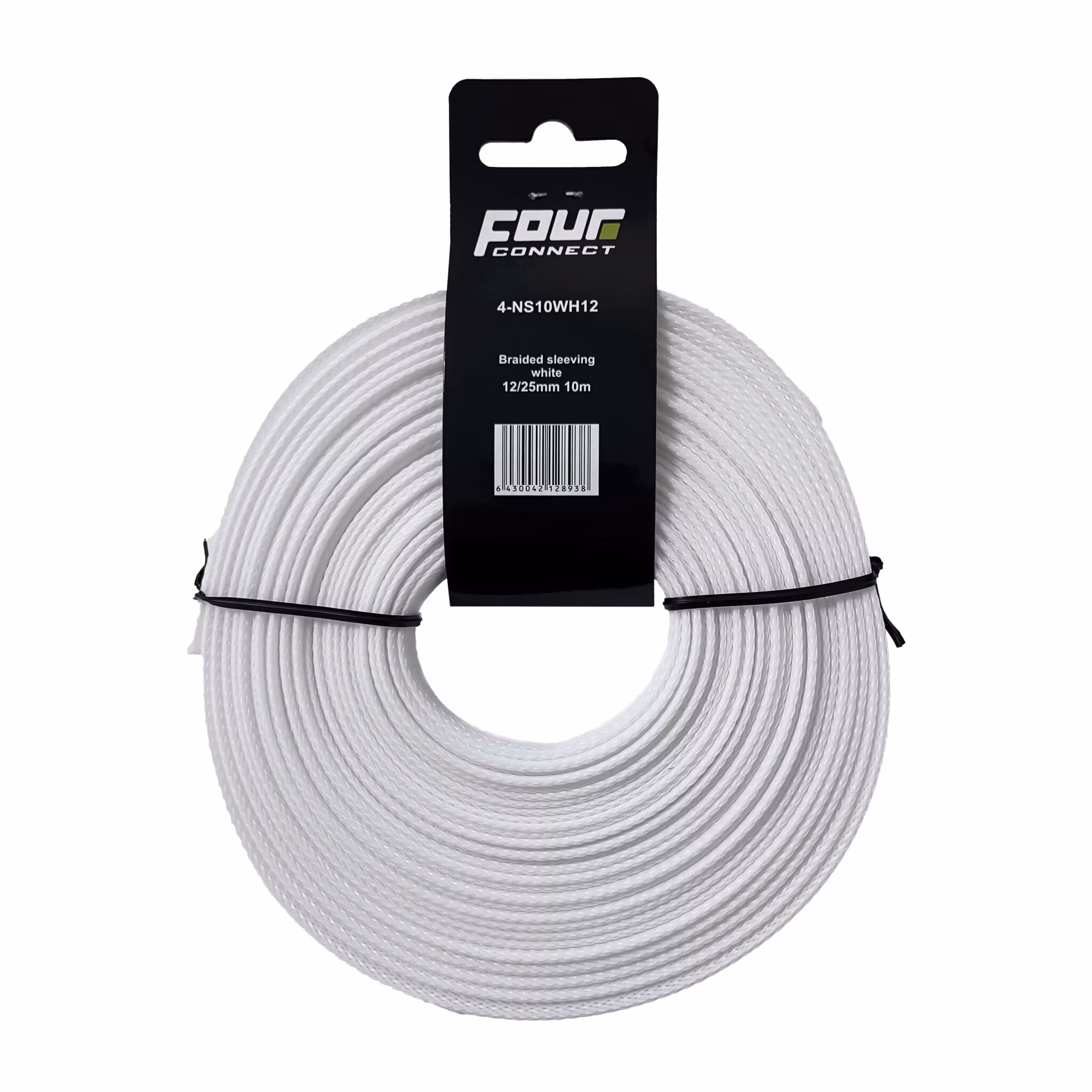 FOUR Connect 4-NS10WH12 Nylonsock White 12/25mm 10m