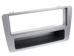 ACV 1-DIN facia plate with pocket Honda Civic 07/2001  silver 100616