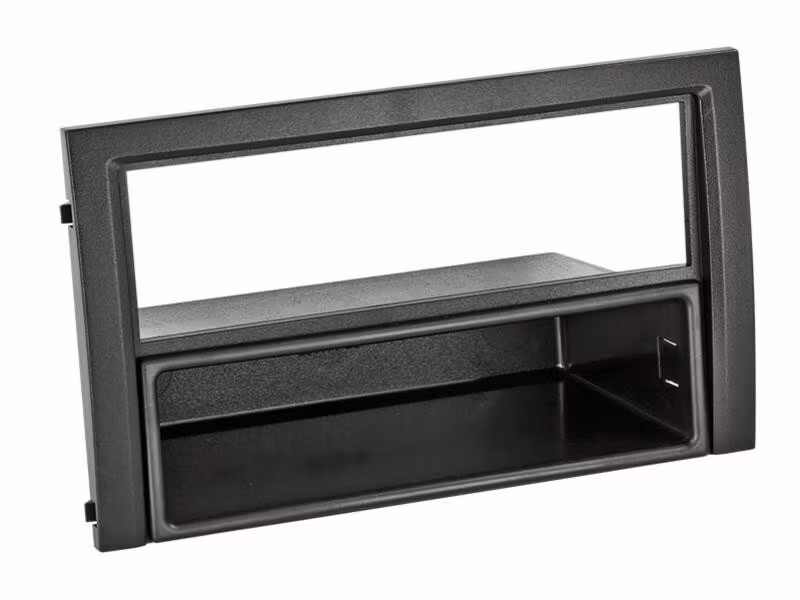 ACV 2-DIN  Asennuspaneeli lokerolla - Skoda Fabia 2004 - 2007 Musta 100625