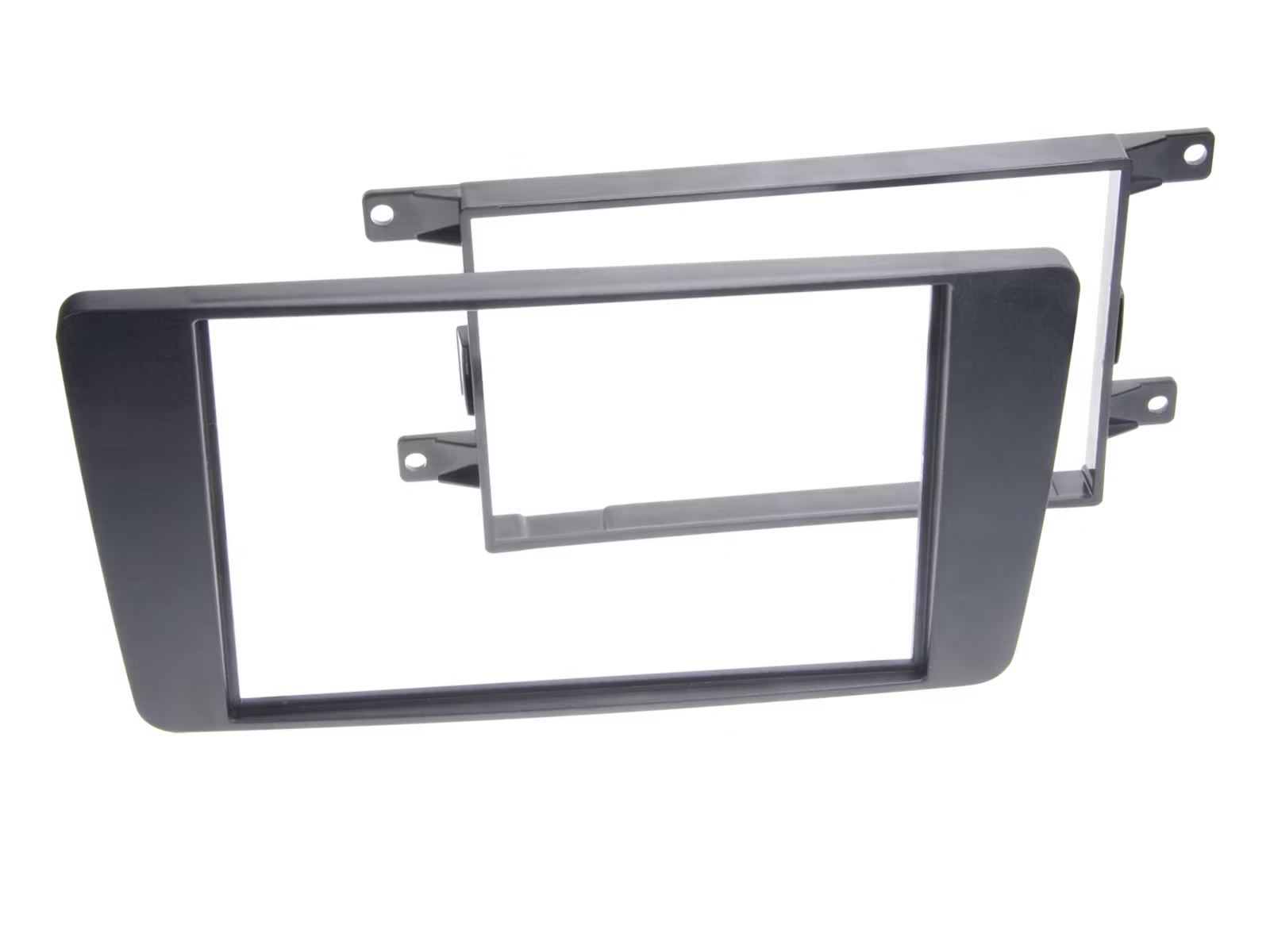 ACV 2-DIN facia plate Skoda Octavia II 2004 - 2013 black 100915