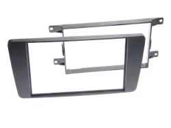 ACV 2-DIN facia plate Skoda Octavia II 2004 - 2013 black 100915