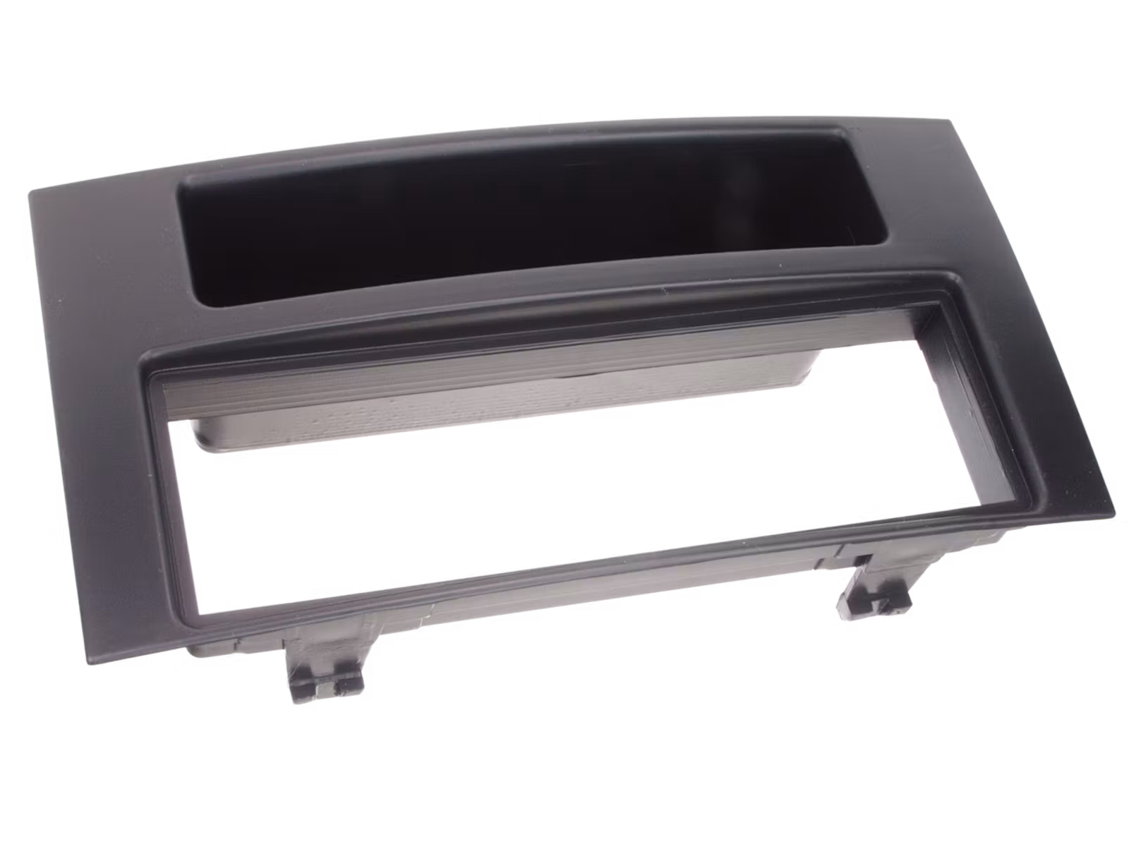 ACV 1-DIN facia plate with pocket VW Touareg / T5 black 100623