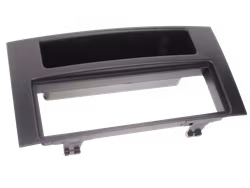 ACV 1-DIN facia plate with pocket VW Touareg / T5 black 100623