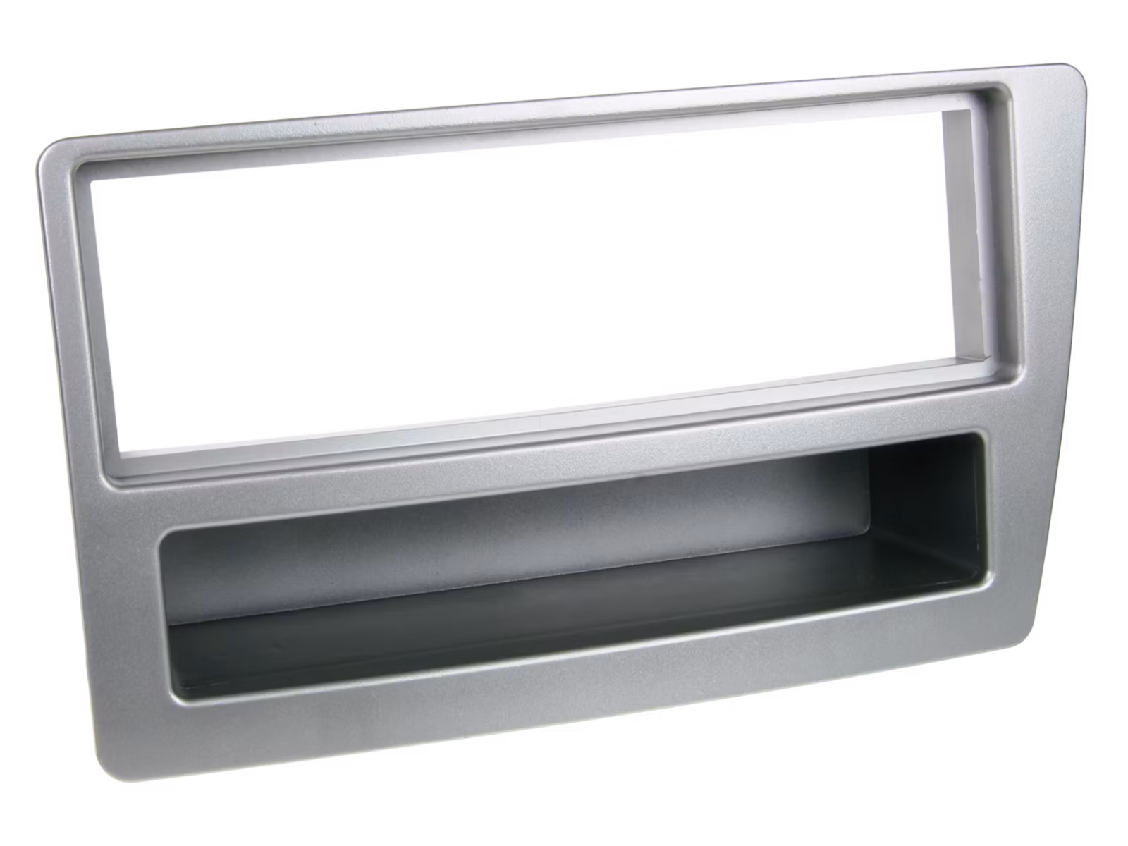 ACV 1-DIN facia plate with pocket Honda Civic 01/2004   silver 100631