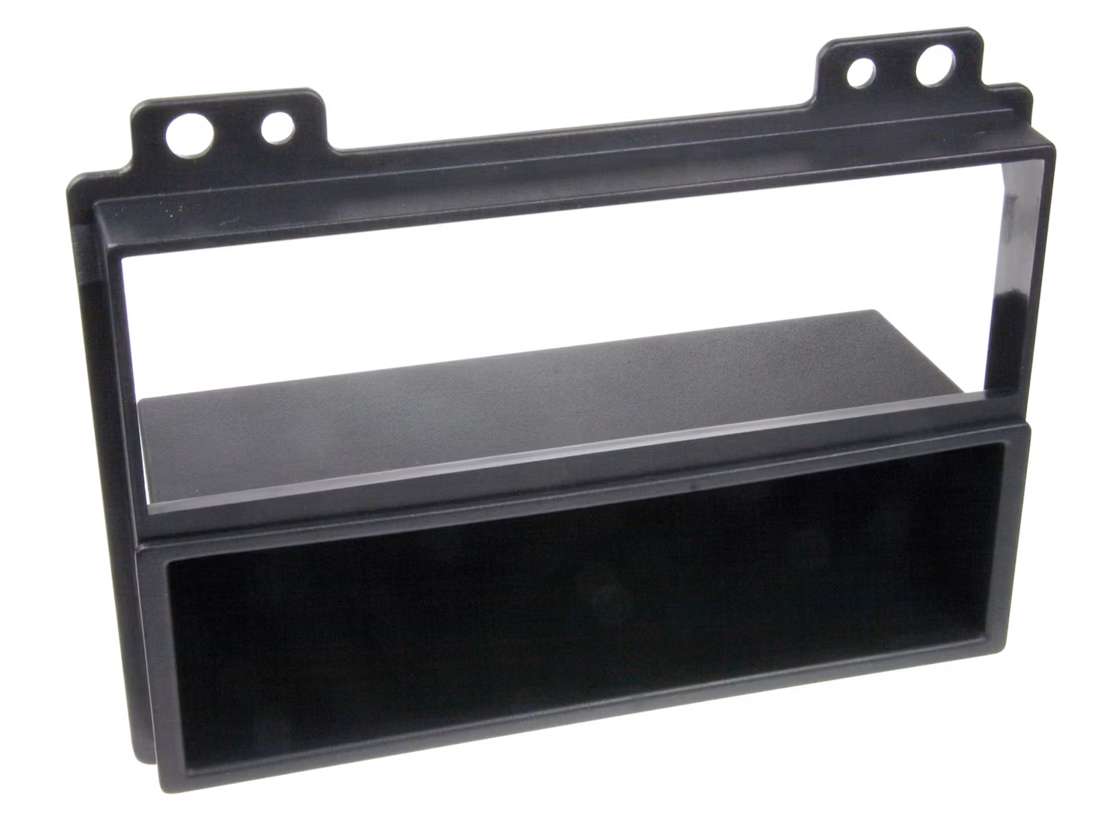 ACV 2-DIN facia plate with pocket Fiesta / Fusion  2005 black 100607