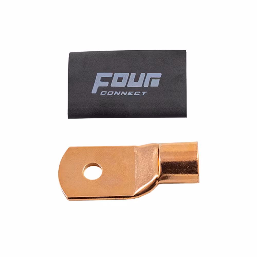 FOUR Connect 4-690394 STAGE3 OFC M8 ring terminal 70-100mm2, 10x black