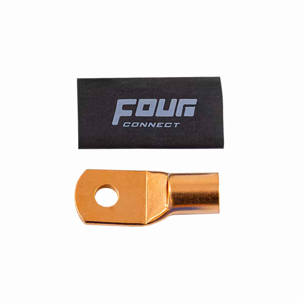 FOUR Connect 4-690389 STAGE3 OFC M8 ring terminal 35mm2, 20x black