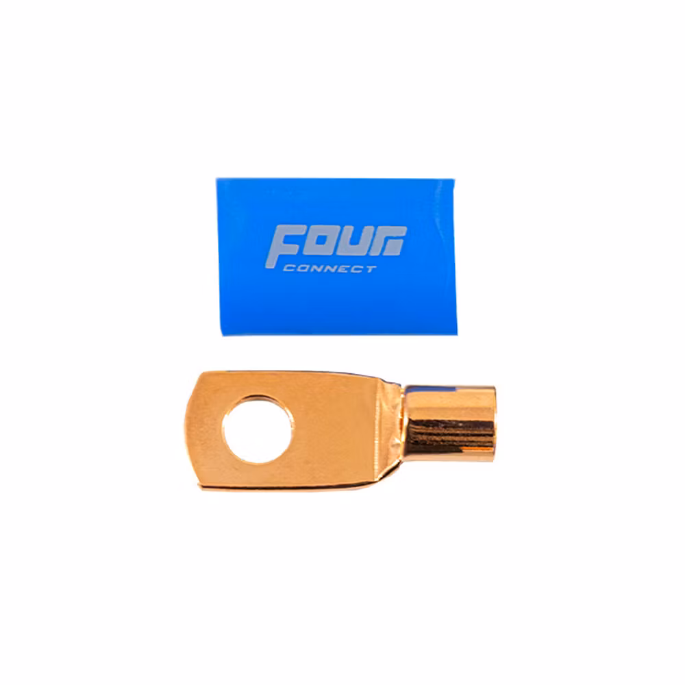 FOUR Connect 4-690385 STAGE3 OFC M8 ring terminal 20mm2, 20x blue