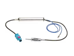Antenna adapter Fakra(m)>DIN(m) 12V phantom power