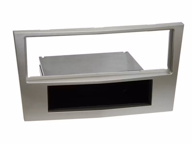 1-DIN facia plate with pocket Opel ″new″ satin stone 100632
