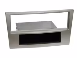1-DIN facia plate with pocket Opel ″new″ satin stone 100632