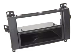 ACV 281190-18 2-DIN facia plate with pocket Mercedes black