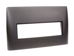 ACV 1-DIN facia plate Fiat Stilo black 100600