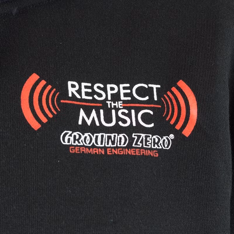 Ground Zero Black Hoodie XS