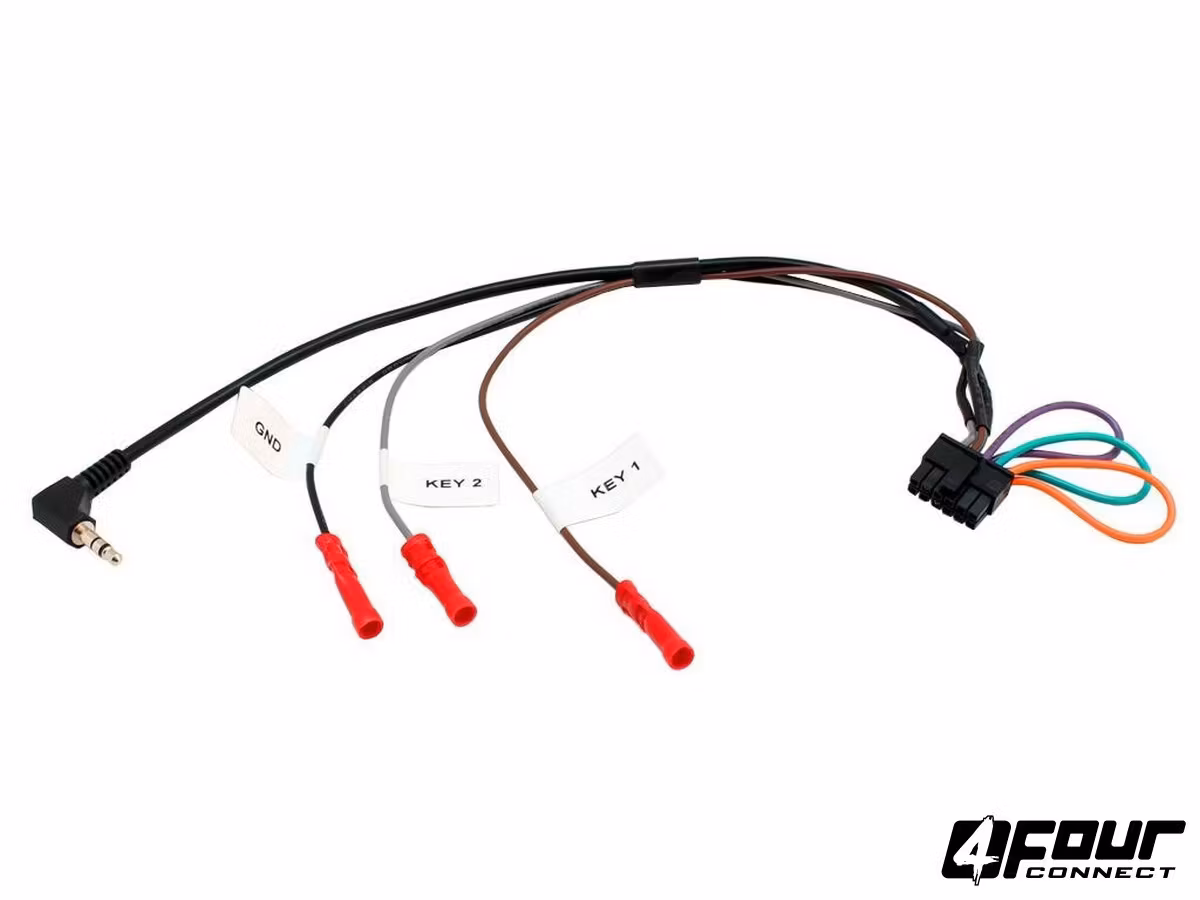 FOUR Connect Mitsubishi Steering wheel remote adapter