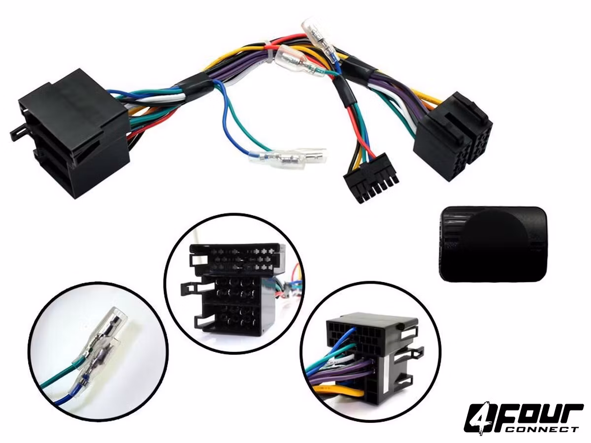 FOUR Connect Fiat Steering wheel remote adapter