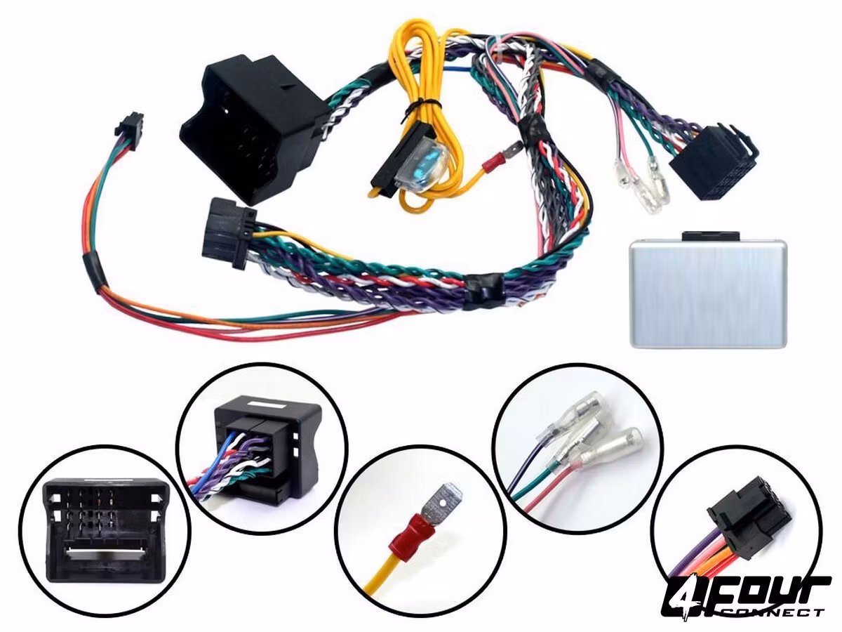 FOUR Connect BMW Steering wheel remote adapter