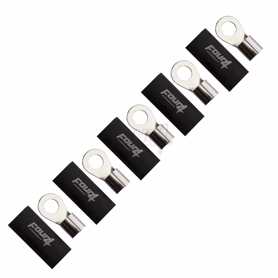 FOUR Connect 4-690968 M12 ring terminal 50mm², 5x black