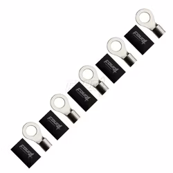 FOUR Connect 4-690966 M12 ring terminal 20mm², 5x black