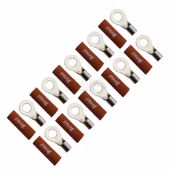 FOUR Connect 4-690941 M8 ring terminal 10mm², 10x red