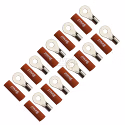 FOUR Connect 4-690933 M6 ring terminal 10mm², 10x red