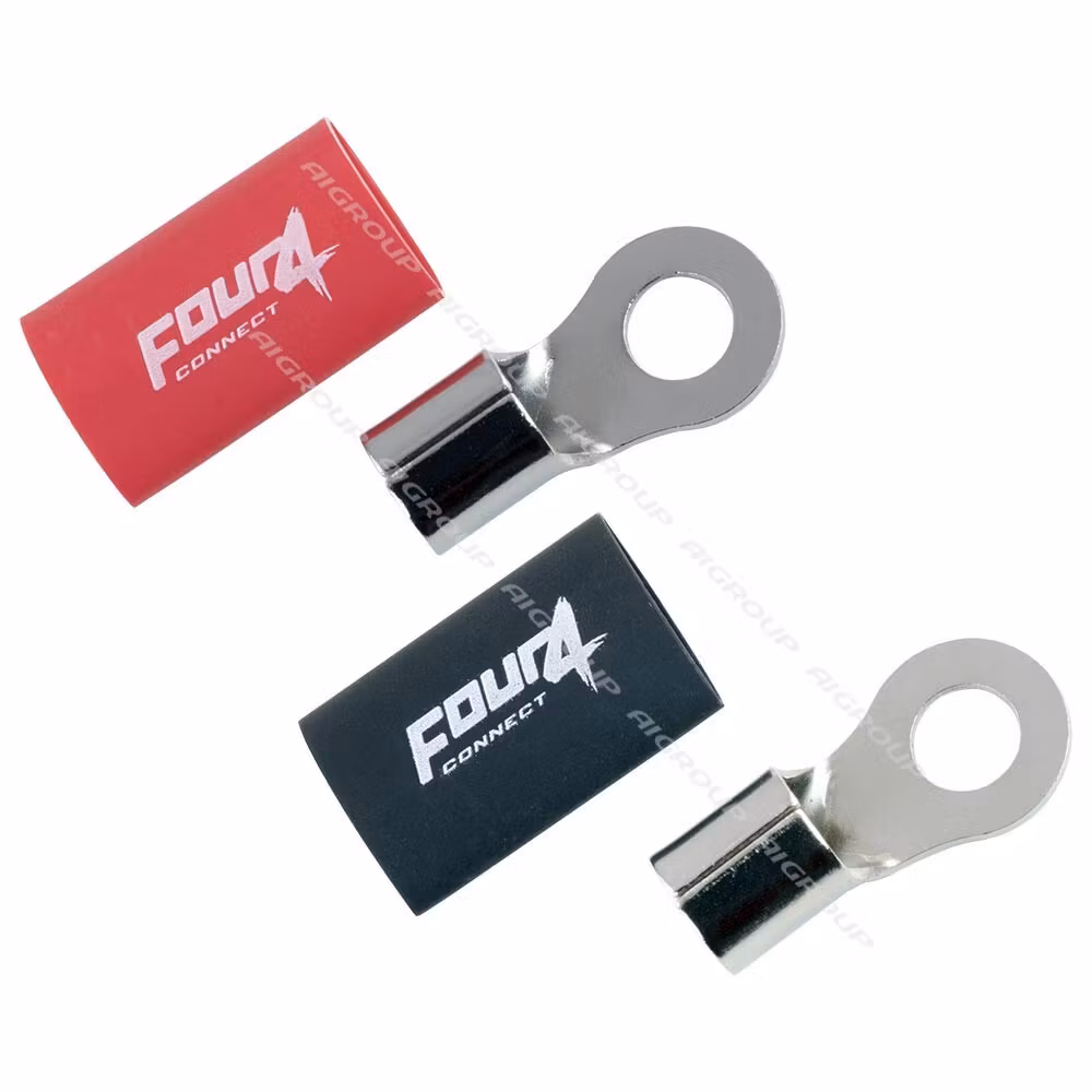 FOUR Connect 4-690918 M8 ring terminal 20mm², 1x red ja 1x black