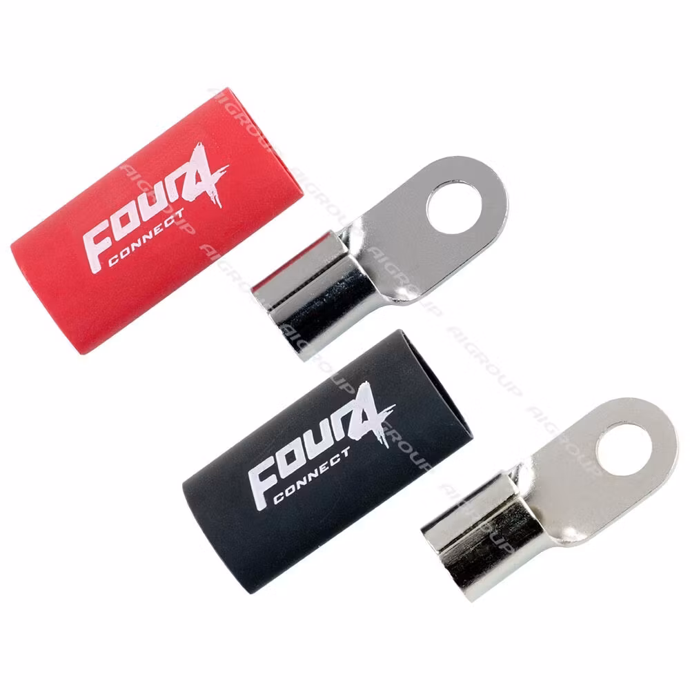FOUR Connect 4-690919 M8 ring terminal 35mm², 1x red ja 1x black