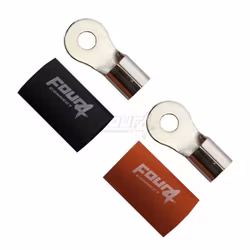 FOUR Connect 4-690914 M6 ring terminal 20mm², 1x red ja 1x black
