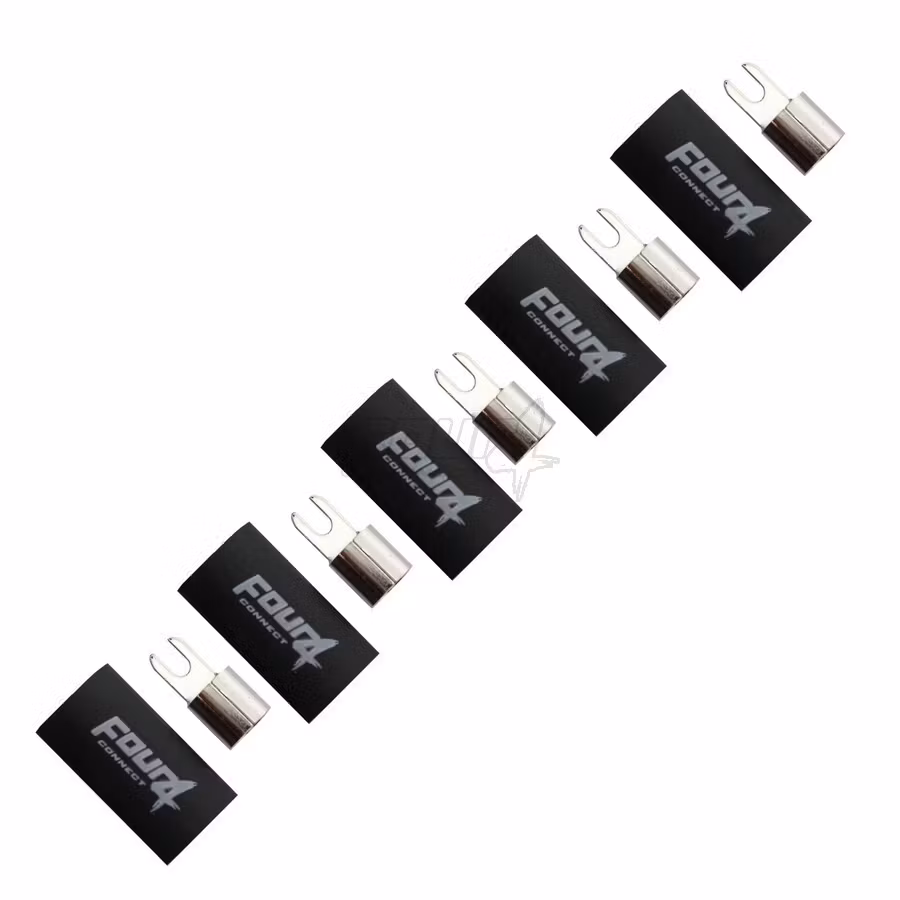 FOUR Connect 4-690833 M4 fork connector 35mm², 5x black