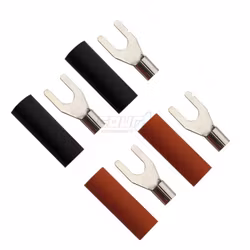 FOUR Connect 4-690814 M4 fork connector 2,5 mm², 2xRed and 2xBlack
