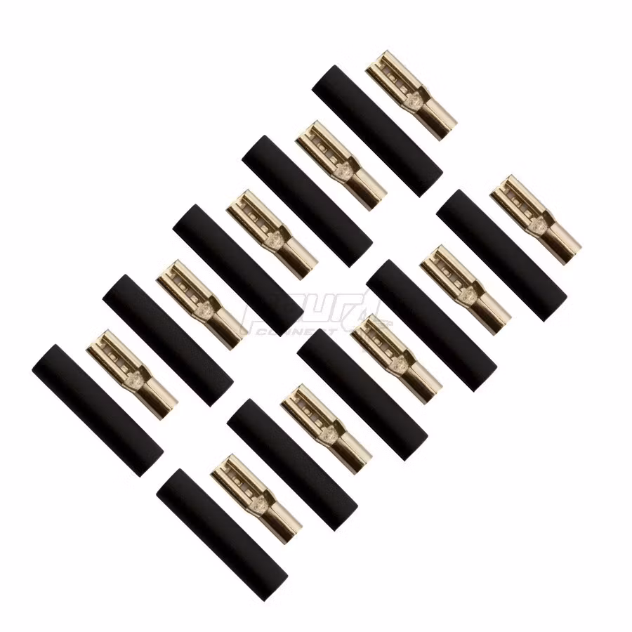 FOUR Connect 4-690732 flat connector 2.5mm²,  2.8mm, black, 10pcs