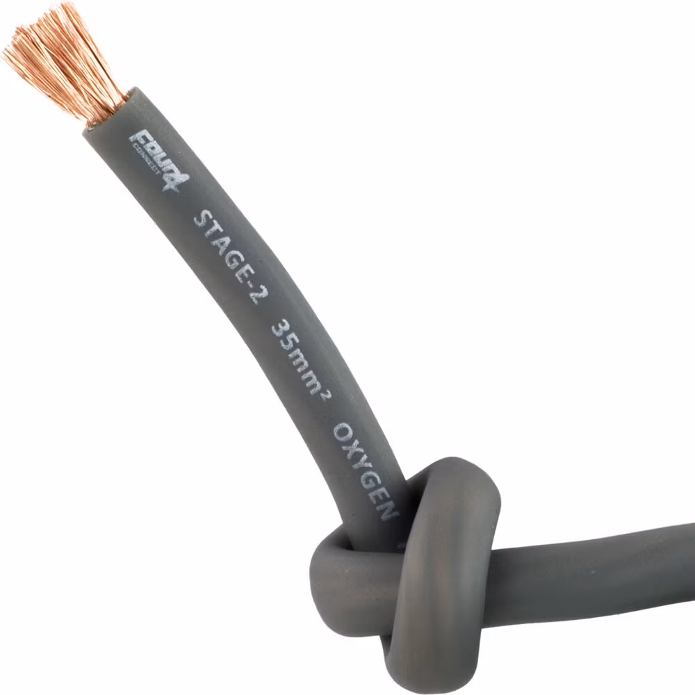 FOUR Connect 4-800216 STAGE2 35mm2 OFC power cable grey 30m