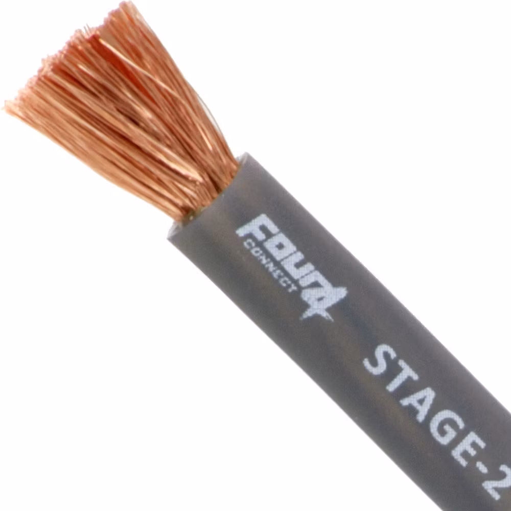 FOUR Connect 4-800214 STAGE2 20mm2 OFC power cable grey 50m