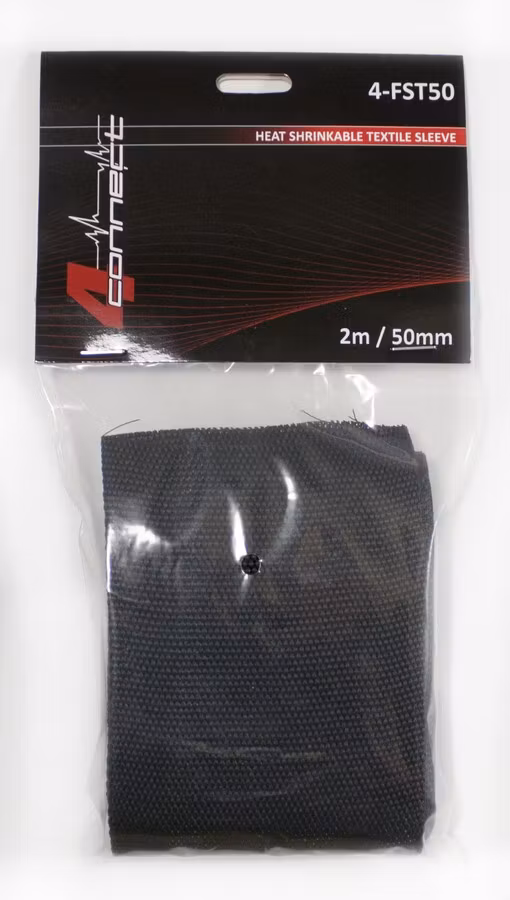 FOUR Connect 4-FST50 fabric/polyester shrink tube 50mm/2m