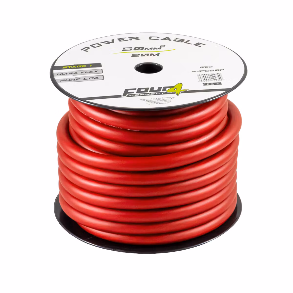 FOUR Connect 4-PC50P power cable 50mm2 red 20m