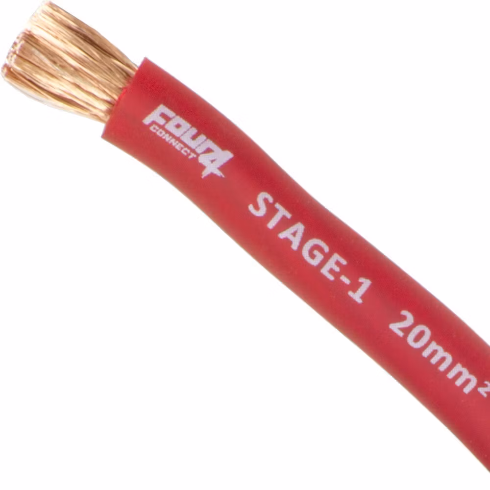 FOUR Connect 4-PC20P power cable 20mm2 red 50m