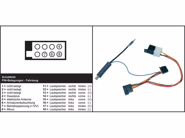 AIV Autoradio adapteri - SKODA Fabia / VW